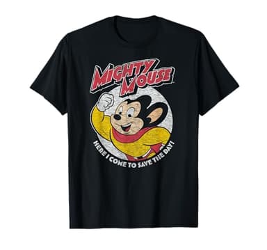 Mighty Mouse - MM Save The Day T-Shirt
