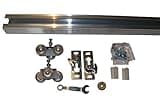 Series 2 HBP- Heavy Duty Pocket Door Track and Hardware- 3-Wheel Ball Bearing Hangers (200 lbs) (36 inch Door- Track Size- 68 3/4 inches)