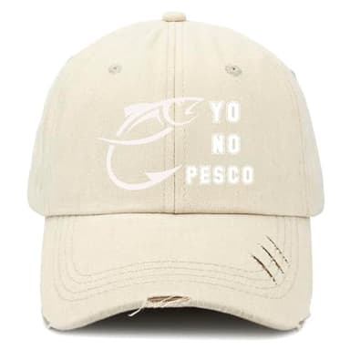 Yo no pesco Cute Baseball Hat for Women's Adjustable Cap