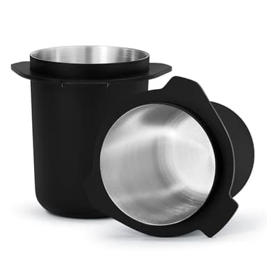 Normcore 53.3mm Portafilter Dosing Cup - 304 Stainless Steel - Matte Black - Non-stick coating Fits Breville Barista Express and 54mm Breville Machines