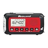 Midland® - ER10VP Weather Radio with Flashlight & Emergency Alert - AM/FM Radio - Compact and Easy to Carry - SOS Strobe Signal and Headphone Jack