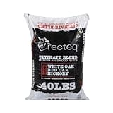 recteq Ultimate Premium Hardwood Grilling Cooking Pellet Barbecue BBQ Grill Smoker Blend with Red Oak, White Oak, and Hickory, 40 Pound Bag