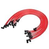 Universal Spark Plug Wire Set - 9.5mm Red High Performance, Fit for Chevy GM SBC BBC Engines Small Block 305 307 327 350 383 Big Block 427 454 502 and More with HEI System(9Pcs)