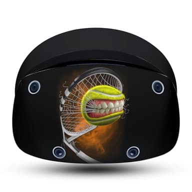 Head Case Designs Officially Licensed Tom Wood Tennis Monsters & Horrors Vinyl Sticker Skin Decal Cover Compatible with Sony PS5 PlayStation PS VR2