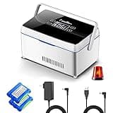 QIRDLP （Upgraded version） Insulin Cooler Case portable Diabetic cooler Box Mini Drug Refrigerator Keeping Cooling 2-8℃ with handle, alarm & USB Chargerable（1 layer Celsius temperature