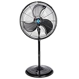 Tornado - 20 Inch High Velocity Metal Oscillating Pedestal Fan 5250 CFM - Commercial, Industrial Use Water-Resistant