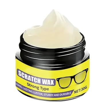 Eyeglass Scratch Remover & Lens Polish Wax, 30g Lens Repair Kit, Fine Scratch Corrector, Easy Application For Clear Vision & Dust Resistance For Glasses, Sunglasses & Eyewear
