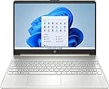 HP 15.6-inch Touch-Screen Laptop, 11th Generation Intel Core i7-1165G7, Intel Iris Xe Graphics, 16 GB RAM, 512 GB SSD, Windows 11 Home (Natural Silver)