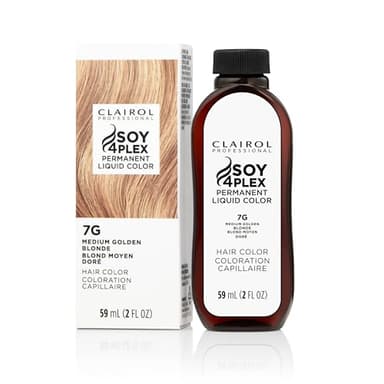 Clairol Professional Permanent Liquicolor, 7g Medium Golden Blonde, 2 Fl Oz - Packaging May Vary