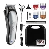 Wahl USA Lithium Ion Pro Series Cordless Animal Clippers – Rechargeable, Heavy-Duty, Electric Dog & Cat Grooming Kit for Small & Large Breeds with Thick to Heavy Coats – Model 9766