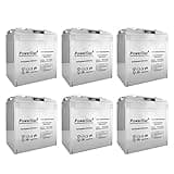 PowerStar Replacement for Trojan T875 8 Volt, 150 AH Deep Cycle Battery - 6 Pack