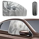 Portable Air Conditioner Window Kit - Car Window Vent Seal Kit for AC Air Conditioner/Dryer, Fits Most Sedans SUV and MPV CRV SRV - Keeps Vehicle Cool