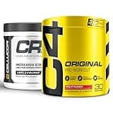 Cellucor Pre Workout & Creatine Bundle, C4 Original Pre Workout Powder, Fruit Punch, 30 Servings + Cor Performance Creatine Powder, 72 Servings