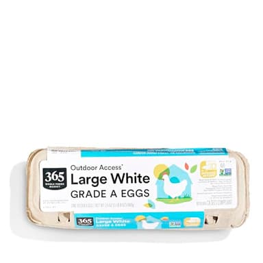 365 by Whole Foods Market, Large White Grade A Eggs, 12 ct