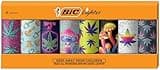 BIC Maxi Pocket Lighter, Special Edition Counterculture Series, 8 Count Pack of Lighters