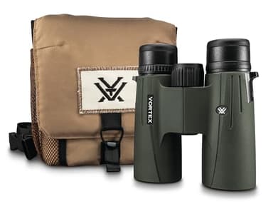 Vortex Viper HD Roof Prism Binoculars 10x42 - HD Optical System, Tripod Adaptable, Rubber Armor, Waterproof, Shockproof, Included GlassPak - Unlimited, Unconditional Warranty