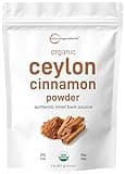Organic Ceylon Cinnamon Powder, 2lbs | Premium Sri Lanka Cinnamon for Spice & Seasoning | Great for Baking, Cooking & Drinks | Additive Free, Non-GMO, Bulk Supply