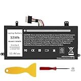 Futurebatt 1WND8 J0PGR Laptop Battery for Dell Latitude 12 5285 E5285 5290 2-in-1 Series T17G T17G001 T17G002 Notebook 0J0PGR JOPGR 0RDYCT RDYCT X16TW 0X16TW FTH6F 0FTH6F FTG78 11.4V 32wh