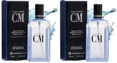 PB ParfumsBelcam Classic Match CM Eau De Toilette Spray, Our Version of Y,2.5 fl.oz (Pack of 2)