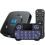 Android TV Box 12.0 4GB 32GB Allwinner H618 BT5.0 USB 2.0 Ultra HD 4K 6K 8K HLG Mode HDR10+ WiFi 2.4 5.8 GHz with Mini Keyboard