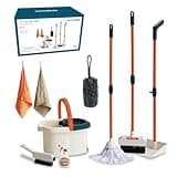 nunukids Toddler Cleaning Set - Realistic Cleaning Set for Toddlers 1-3 - Engaging Kids Broom and Dustpan Set - Safe Toddler Broom and Cleaning Set Toys - Perfect Kids Mop and Broom Set