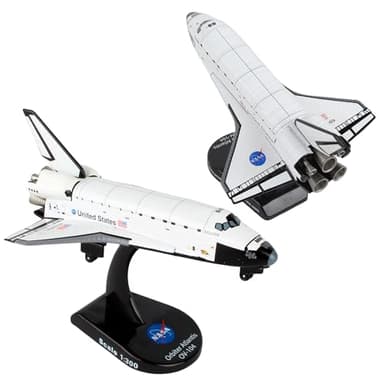 Postage Stamp Space Shuttle Atlantis 1/300 Die-Cast Spacecraft Model