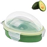 Mailirious Avocado Saver, Avocado keeper Storage Container, Fruit Crisper Holder for Fridge, Food keeper Container Box, Keep Your Avocados Fresh for Days