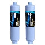 POOLPURE Garden Hose End Pre Filter for Pool, Hot Tub, Spa, Greatly Reduces Chlorine, Heavy Metals, Odor, Fits Any Standard 3/4" Garden Hose Thread, Up to