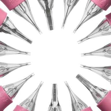 Tina Davies PIXL Cartridges Sampler 15-Pack for Eyebrows, Lips, Eyelids, and Areolas, Pack of 15