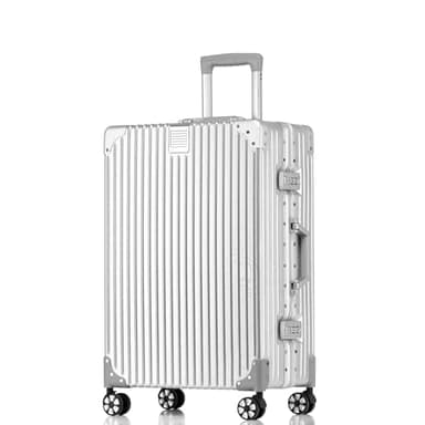HotWay Carry On Luggage with Aluminum Frame, 20 Inch PC Hard Shell Suitcase with Spinner Wheels and TSA Locks, Lightweight Luggage for Business Travel (22x14x9 Airline Approved)