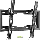 IWORKBOARD Tilt TV Wall Mount 55 for 24-60 inch TVs, Low Profile TV Mount Quick Release Safe Lock, Wall Mounts TVs Bracket, Max VESA 400x400mm, up to 99 lbs & 16 inch Studs，Fit Most 32+ 40+ 50+ Screen
