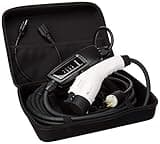 Duosida Level 1+2 EV Charger(120-240V,16A,25ft) Portable EVSE Home Electric Vehicle Charging Station Universal