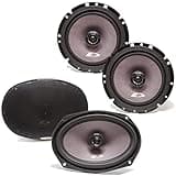 Alpine SXE-1726S 6.5" Coax Speakers with Alpine SXE-6926S 6x9 Coax Speakers