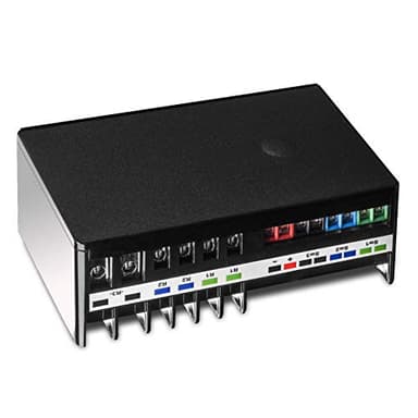 Zooz Z-Wave Long Range MultiRelay ZEN16 800LR for Garage Doors, Sprinklers, Gas Fireplace; 3 Dry Contact Relays (15A, 15A, 20A); 12-24 V AC/DC or USB C Power; Signal Repeater; Hub Required