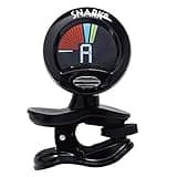 Snark Rechargeable Chromatic, USB SN5X Clip-On Tuner for Guitar, Bass & Violin