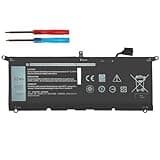 DXGH8 Battery for Dell XPS 13 9370 9380 2019 Inspiron 13 7390 7391 2-in-1 5390 5391 7490 Latitude 3301 E3301 Vostro 5390 5391 Series 0H754V H754V G8VCF G8VCF6C HK6N5 P113G001 P82G P82G001 52WH