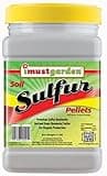 I Must Garden Soil Sulfur Pellets: Organic Soil Acidifier | Naturally Promotes Lush Growth – 5lb Shaker Jar
