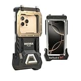 DIVEVOLK Underwater Touchscreen housing compatiable for iPhone 12/12 Pro/12 Pro Max/13/13 Pro/13 Pro Max/14/14 Pro/14 Pro Max/15/15 Pro/16Pro/16Pro Max