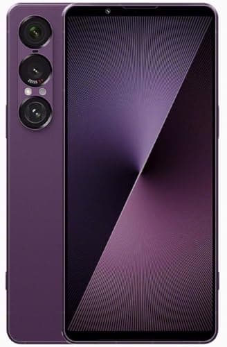 Sony Xperia 1 VII XQ-FS72 512GB 12GB Dual SIM Factory Unlocked GSM Smartphone, 5G 6.5" 120Hz OLED Display, 48MP Camera - International Version (Orchid Purple)