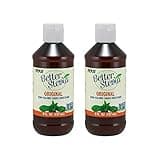 Now Foods Better Stevia Original Liquid Extract, 8 Ounce Bottle (Pack of 2)