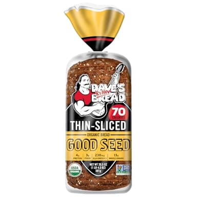 Dave's Killer Bread Good Seed Thin-Sliced, Organic Bread, 13g Whole Grains per Slice, 20.5 oz Loaf