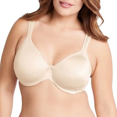 Bali Women's Live It Up Seamless Underwire Bra, Soft Taupe,36 DD US