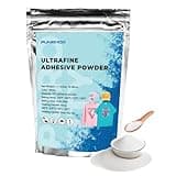 PUNEHOD DTF Transfer Powder White Digital Transfer Hot Melt Adhesive - 500g / 17.6oz Preheat Powder for All Fabric, Including Light or Dark Colored Garments, Compatible with All DTF and DTG Printers