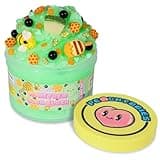Peachybbies Honeydew Boba Slush Slime, Made in USA Premium Slime, 100% Authentic Peachybbies, 7 oz. ICEE, Scented Slime from The Original Peachybbies Slime Shop, ASMR, Gifts for Kids, Fidget Toys