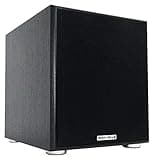 Rockville Rock Shaker 10 Black, 10" Powered Subwoofer, 600W, Deep Bass, Class-D Amp, RCA Inputs, Perfect for Home Theater & Studio