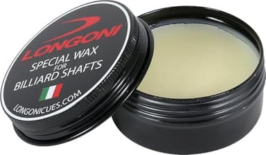 Longoni Special Wax for Wooden Pool Cue Shafts New Formula 1 oz
