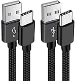 2-Pack 6FT USB-C Charger Cable for Motorola Moto G Fast/G Power/G Pure/G Stylus 5G,Moto G9 G8 G7,G7 Play,G7 Plus,G7 Power G6,G6 Plus X4 Z3 Z2 Play Z Droid Force,Braided USB Type C Charge Charging Cord