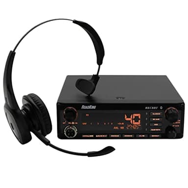 RoadKing RKCBBT Voice-Activated Hands-Free CB Radio with Bluetooth Headset and Microphone