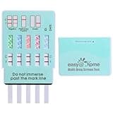 Easy@Home Multi-Drug Screen Test: (12 Pack) at Home Drug Testing Kits Detecting Amphetamine Oxazepam Cocaine Morphine Cannabinoids Human Urine Sample Only - #EDOAP-754