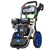 TOOLCY Pressure Washer Gas 3200 PSI x 2.6 GPM Max, Upgraded 35FT Power Washer Hose, Swivel Pressure Washer Wand, 5 Nozzle Set, for Cars/Fences/Driveways/Homes/Patios/Furniture